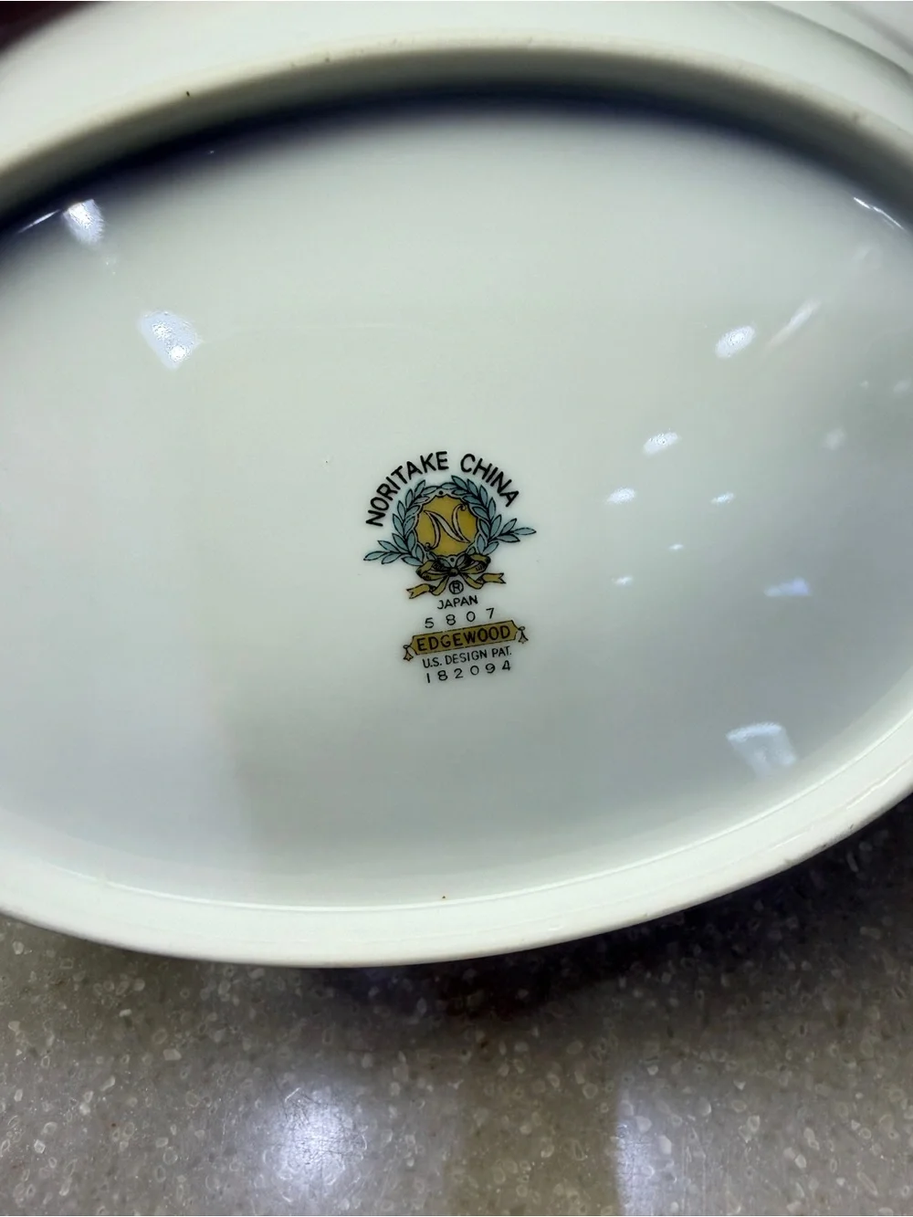 Noritake 5807 Oval Bowl